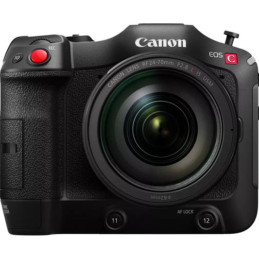 Canon EOS C70 Cinema Camera with RF 24-70mm f/2.8 L IS USM Lens PPCKIT