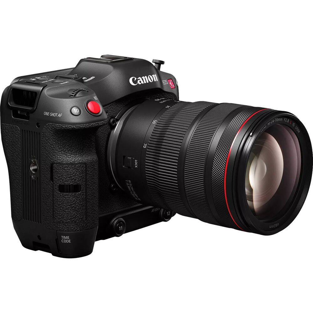 Canon EOS C70 Cinema Camera with RF 24-70mm f/2.8 L IS USM Lens PPCKIT