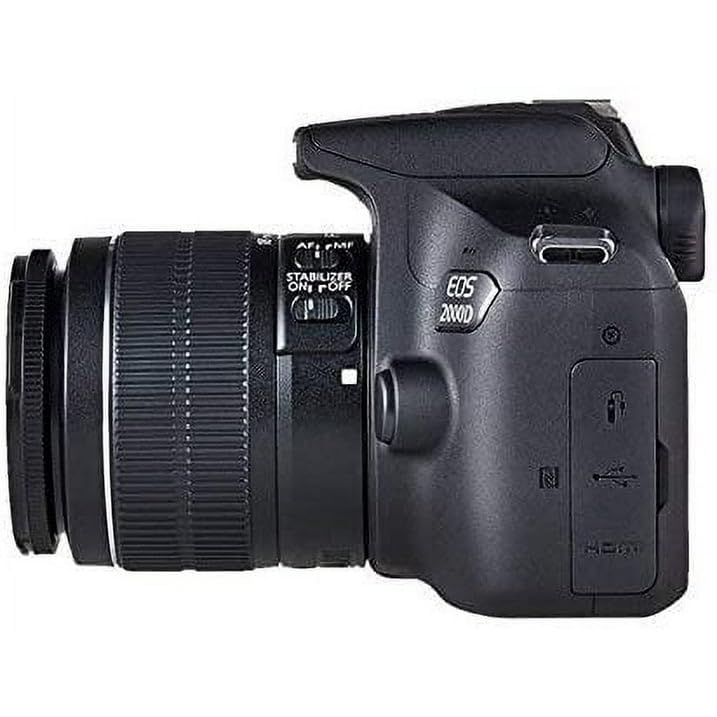 SSE Canon EOS 2000D (T7) EF-S 18-55mm is II Kit with Canon EF 50mm f/1.8 STM Lens and Basic Lens Accessory Bundle - Includes: 500mm Telephoto Preset Lens, Professional EF T-Mount and Much More