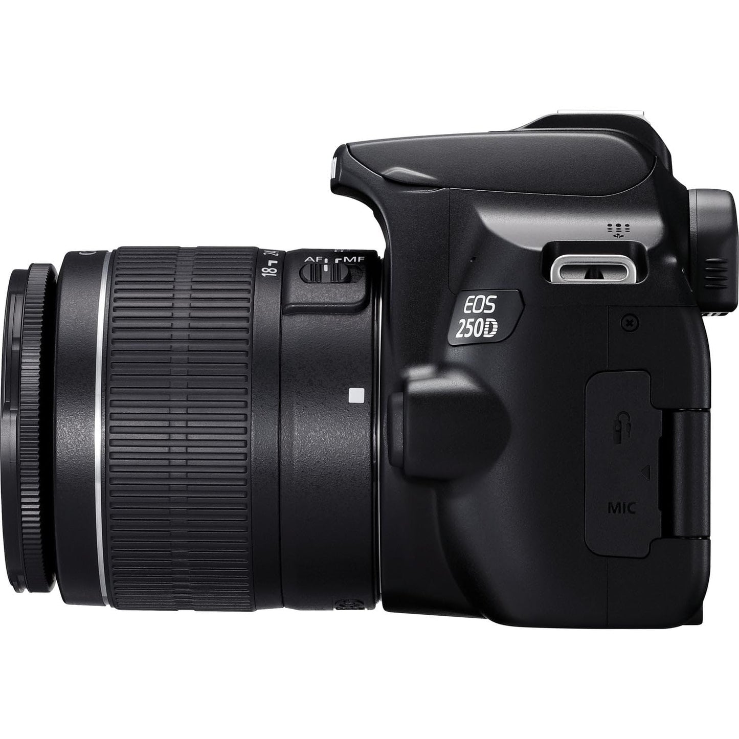 SSE Canon EOS 250D (Rebel SL3) with EF-S 18-55mm f3.5-5.6 III Lens & Starter Accessory Bundle Include: SanDisk Ultra 64GB SDXC, Digital Flash, Extended Life Replacement Battery, Water Resistant Gadget