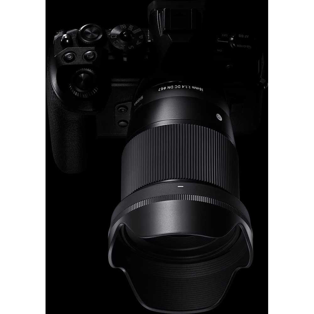 Sigma 402975 16mm f/1.4 DC DN Contemporary Lens for FUJIFILM X Bundle with Lexar Professional 633x 64GB UHS-1 Class 10 SDXC Memory Card