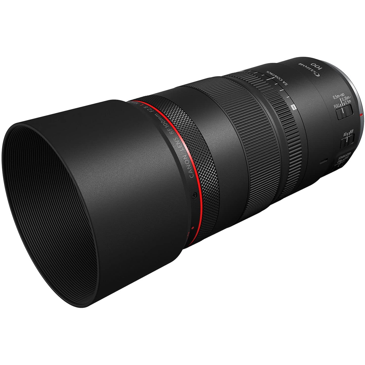 Canon RF 100mm f/2.8 L Macro is USM Telephoto Macro Lens for mirrorless Camera and 128 Extreme Memory Card (Renewed)
