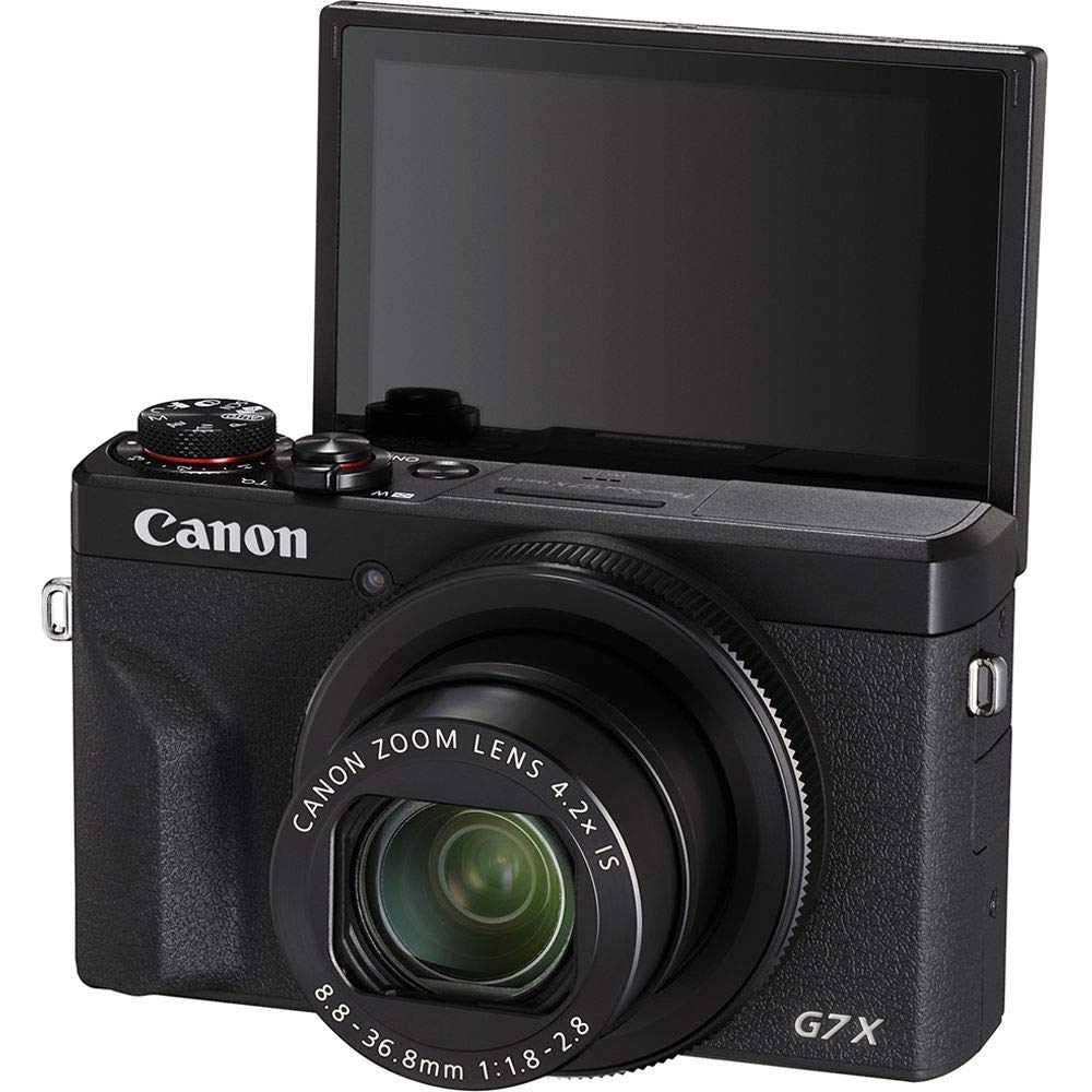 Canon PowerShot G7 X Mark III Digital Camera (Black #CAPSG7X3B) with Advanced Accessory Bundle