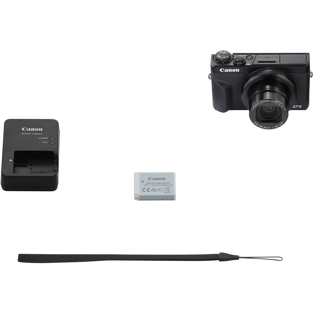 Canon PowerShot G7 X Mark III Digital Camera (Black #CAPSG7X3B) with Advanced Accessory Bundle