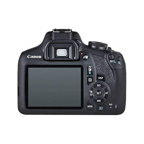 Canon EOS 2000D (T7) EF-S 18-55mm IS II Kit with Canon EF 50mm f/1.8 STM Lens and Basic Lens Accessory Bundle - Includes: 500mm Telephoto Preset Lens, Professional EF T-Mount and MUCH MORE