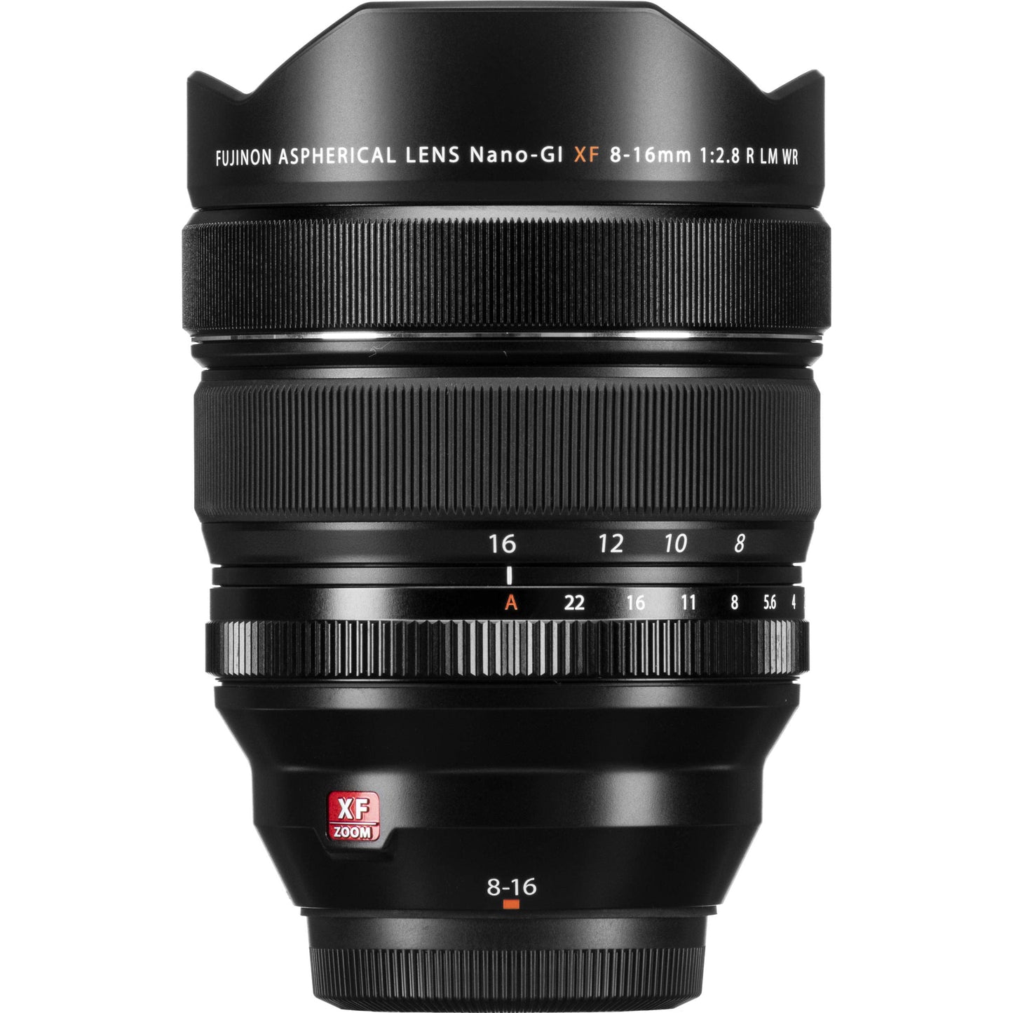 FUJIFILM XF 8-16mm f/2.8 R LM WR Lens with Essential Accessory Bundle: FUJIFILM Front & Rear Lens Caps, Universal Lens Cap Keeper & More (8pc Bundle)