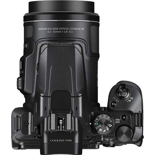 Nikon COOLPIX P950 Digital Camera with Deluxe Accessory Bundle; Includes: SanDisk 128GB Extreme PRO Memory Card, Spare ENEL20 Replacement Battery, And More