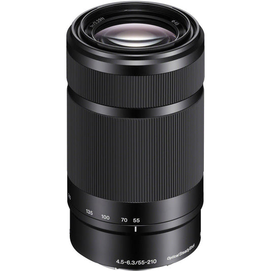Sony E 55-210mm F/4.5-6.3 Lens (Black) (White Box)