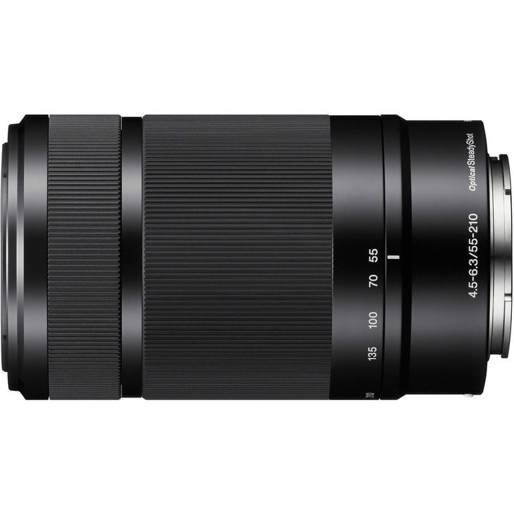 Sony E 55-210mm F/4.5-6.3 Lens (Black) (White Box)