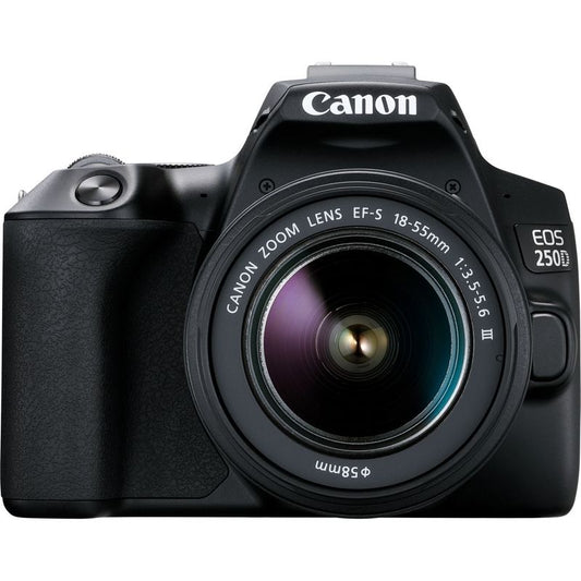 Canon EOS 250D Black + EF-S 18-55mm f/3.5-5.6 III Lens