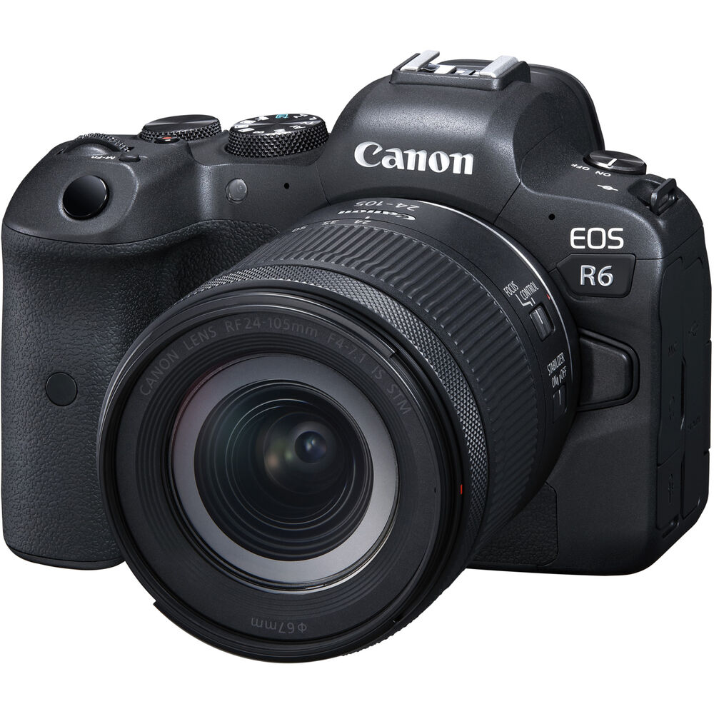 Canon EOS R6 Mirrorless Digital Camera with 24-105mm f/4-7.1 IS STM Lens