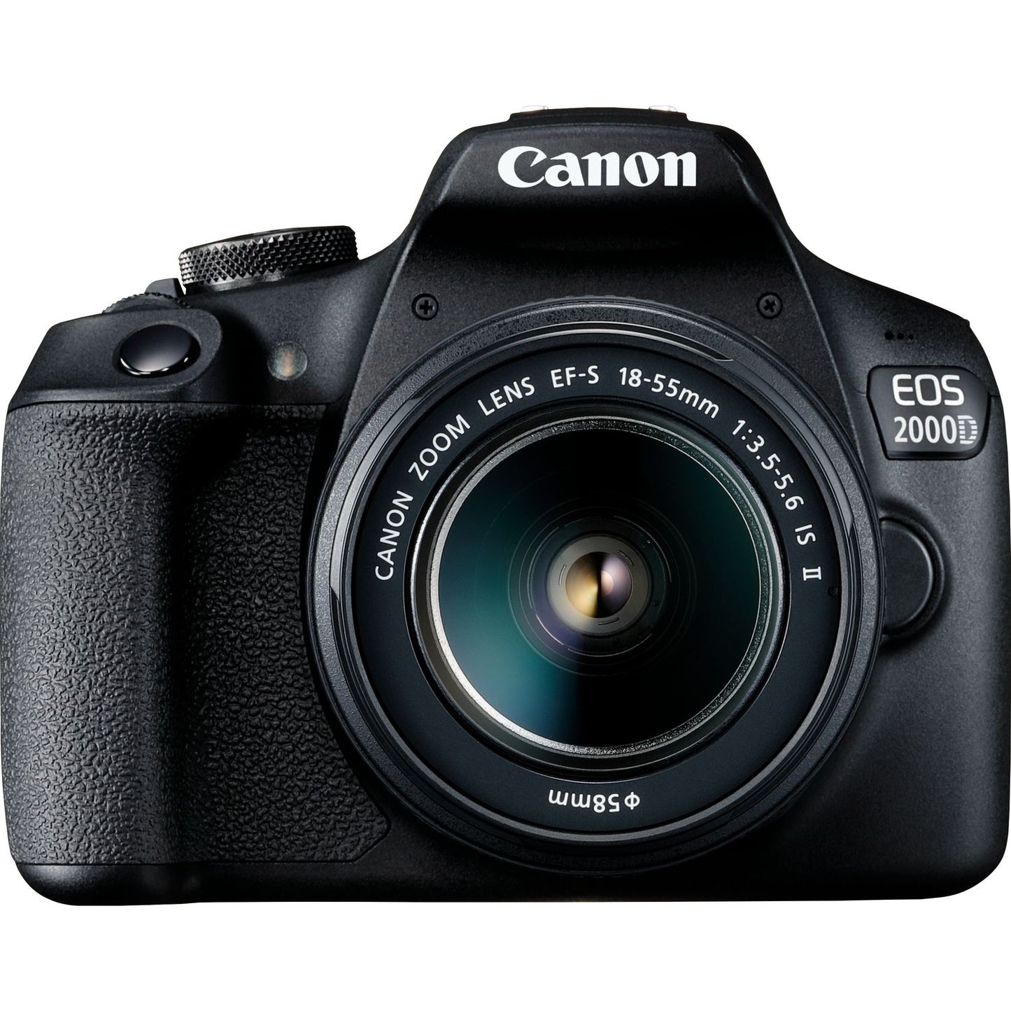 Canon EOS 2000D with EF-S 18-55mm f/3.5-5.6 IS II Lens with Starter Accessory Bundle: SanDisk Ultra 64GB SDXC, Digital Flash, Extended Life Replacement Battery, Water Resistant Gadget Bag & More