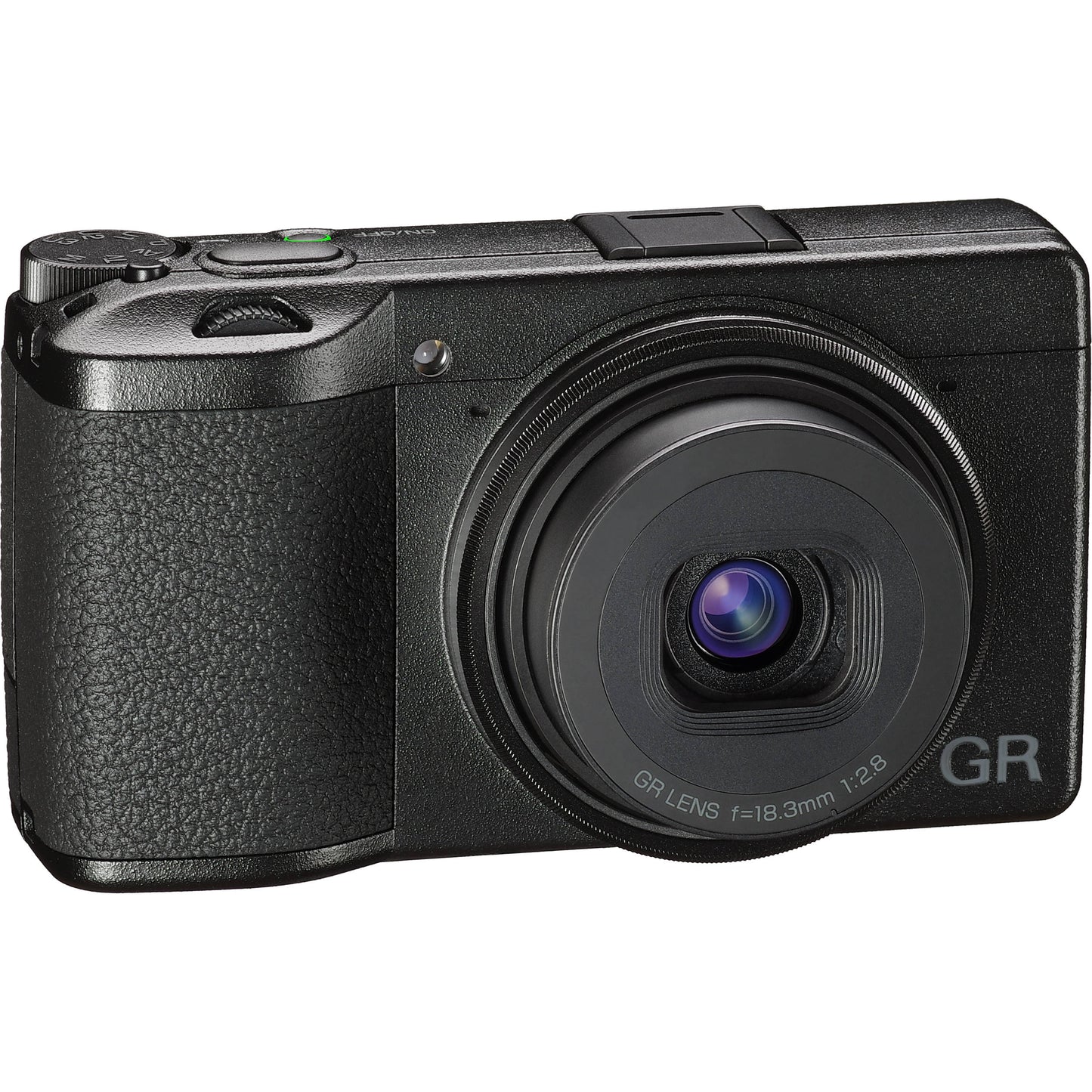 Ricoh GR III Digital Camera with Advanced Accessory Bundle: SanDisk 128GB Ultra SDXC, 2x Extended Life Replacement Batteries, LED Light Kit with Bracket & Much More (24pc Bundle)