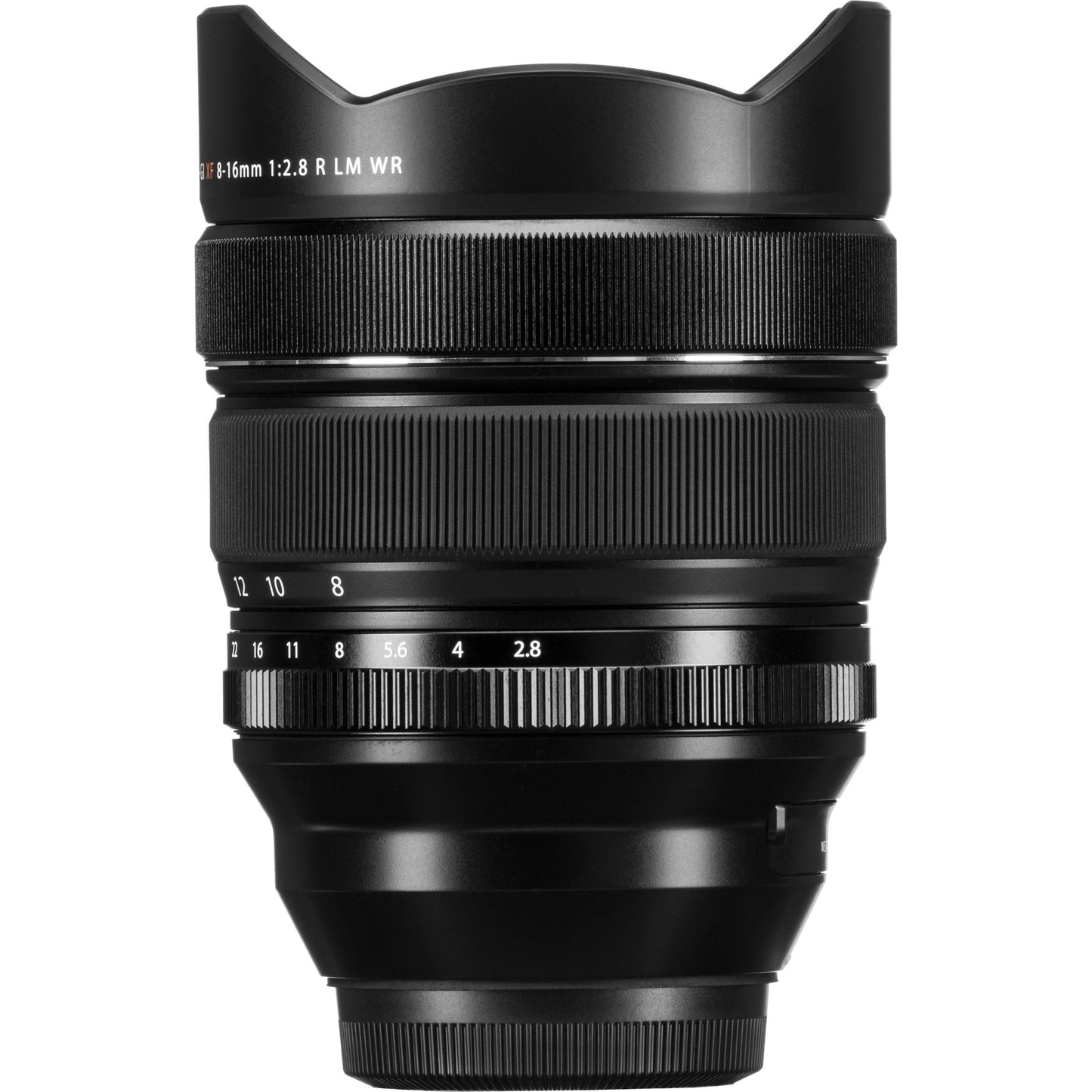 FUJIFILM XF 8-16mm f/2.8 R LM WR Lens with Essential Accessory Bundle: FUJIFILM Front & Rear Lens Caps, Universal Lens Cap Keeper & More (8pc Bundle)