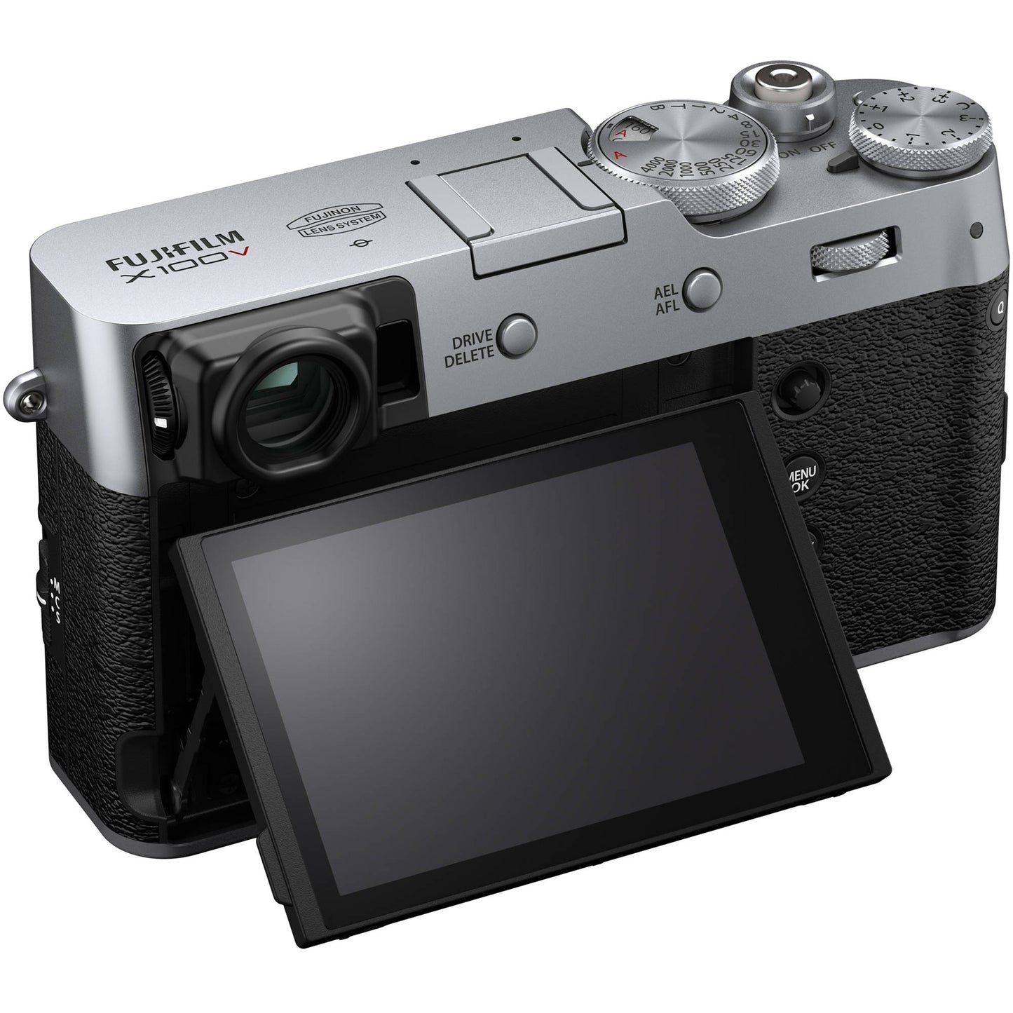 FUJIFILM X100V Digital Camera (Silver) with Essential Accessory Bundle: SanDisk 64GB Ultra SDXC Memory Card, Mini “Gripster” Tripod, Spare Battery & More (17pc Bundle)