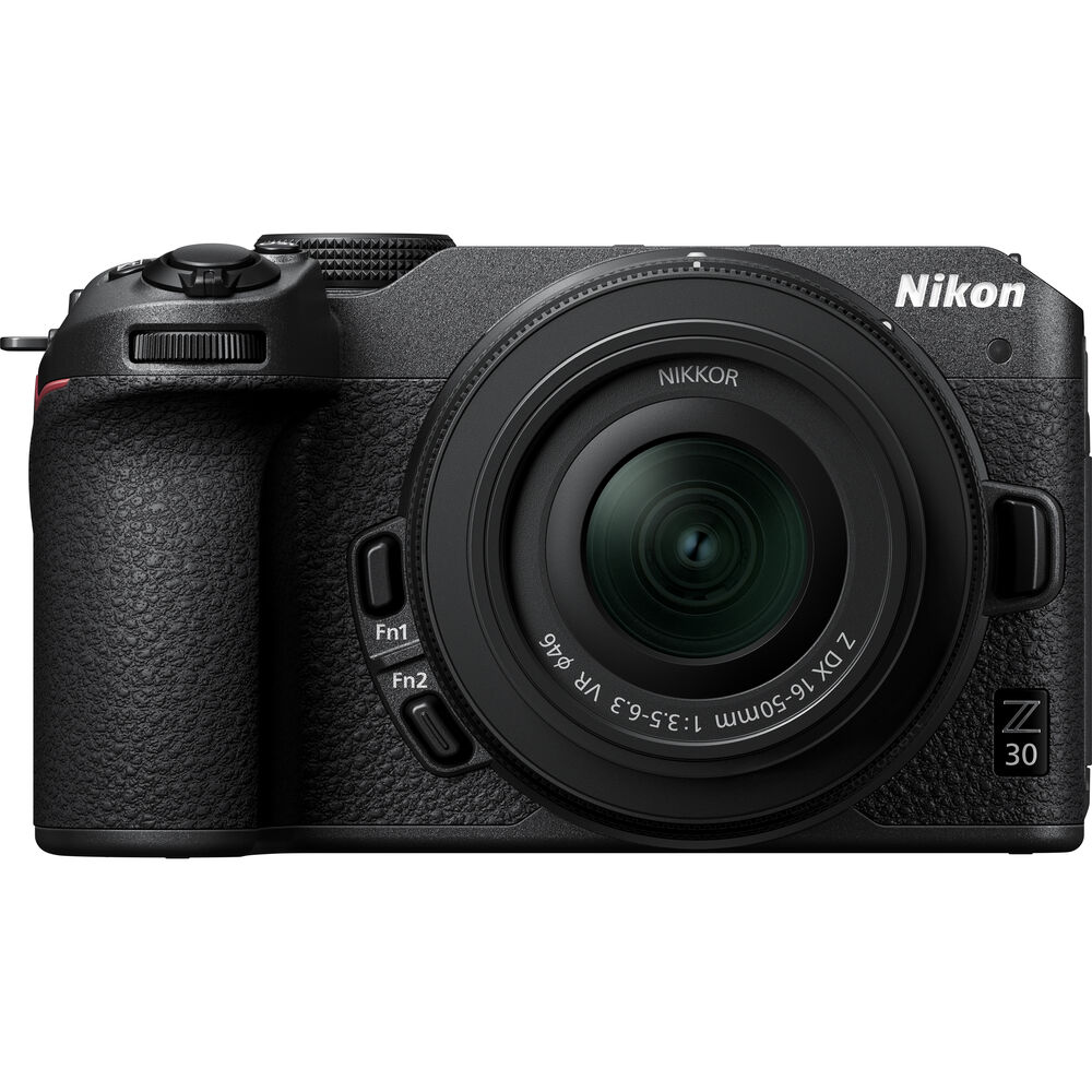 Nikon Z30 Mirrorless Camera w/ Z DX 16-50mm f/3.5-6.3 VR Lens (Black)