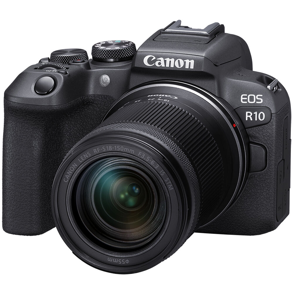 Canon EOS R10 Mirrorless Camera with RF-S 18-150mm f/3.5-6.3 IS STM Lens