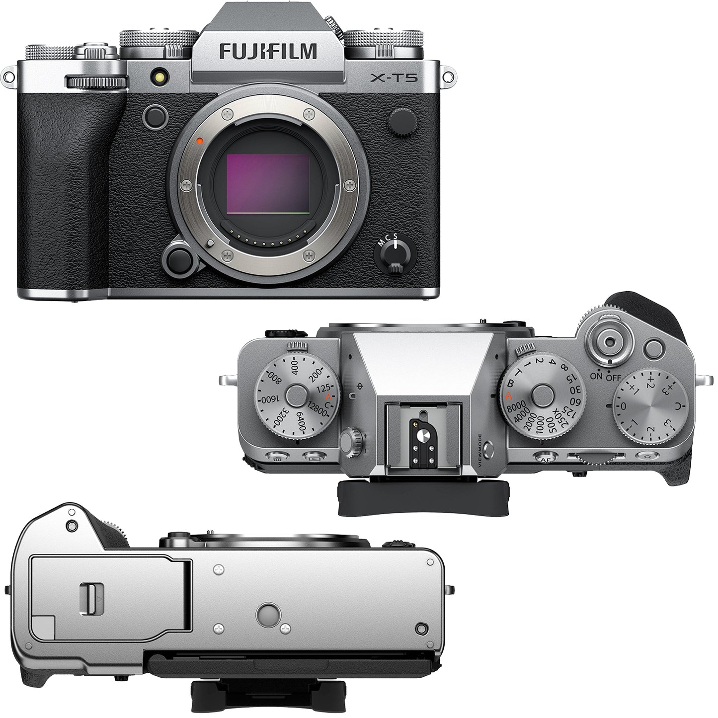 Ultimaxx Essential FUJIFILM X-T5 (Silver, Body Only) Bundle - Includes: 32GB Extreme Pro Memory Card, Water-Resistant Gadget Bag, Replacement Battery & More (20pc Bundle)