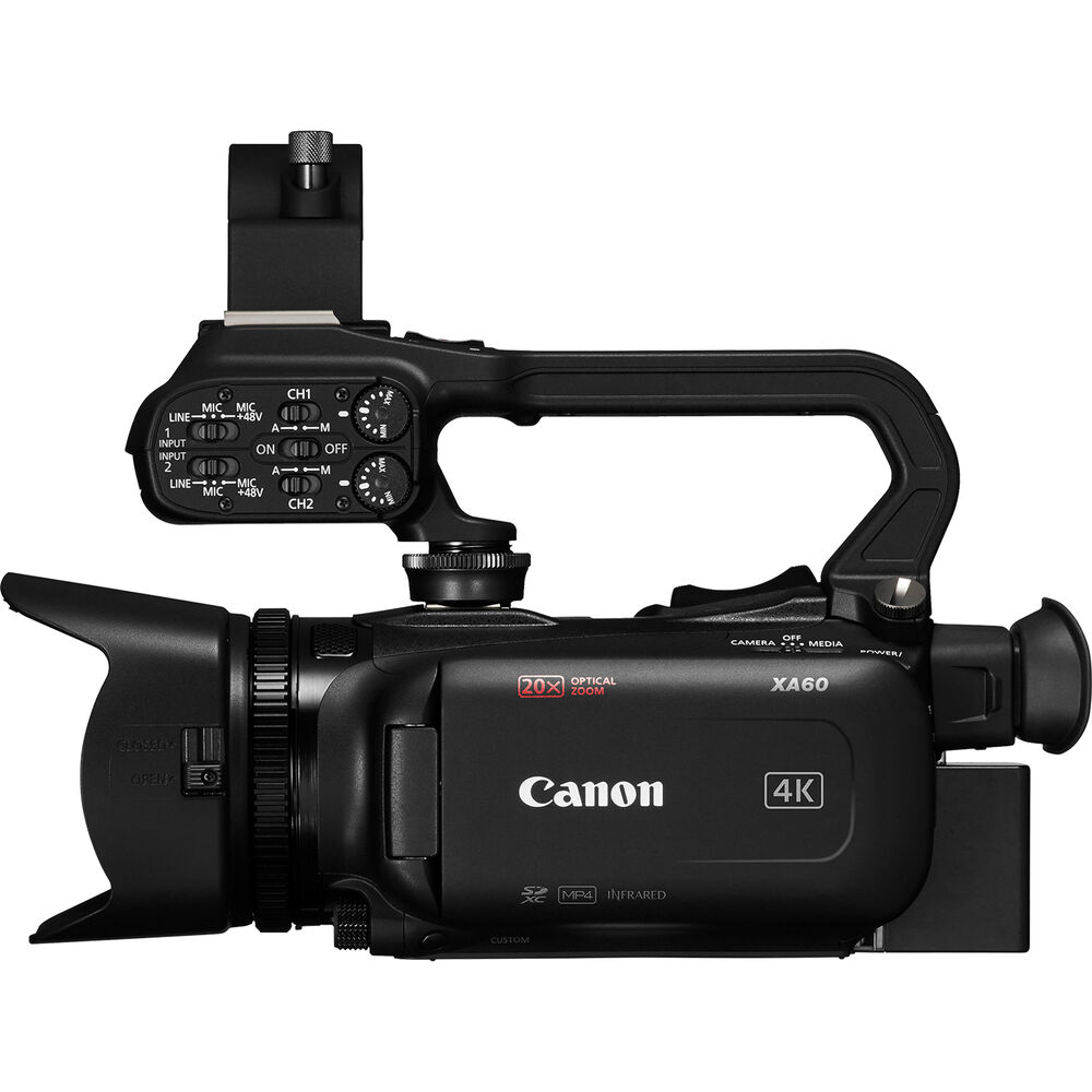 Canon XA60 Professional UHD 4K Camcorder PAL
