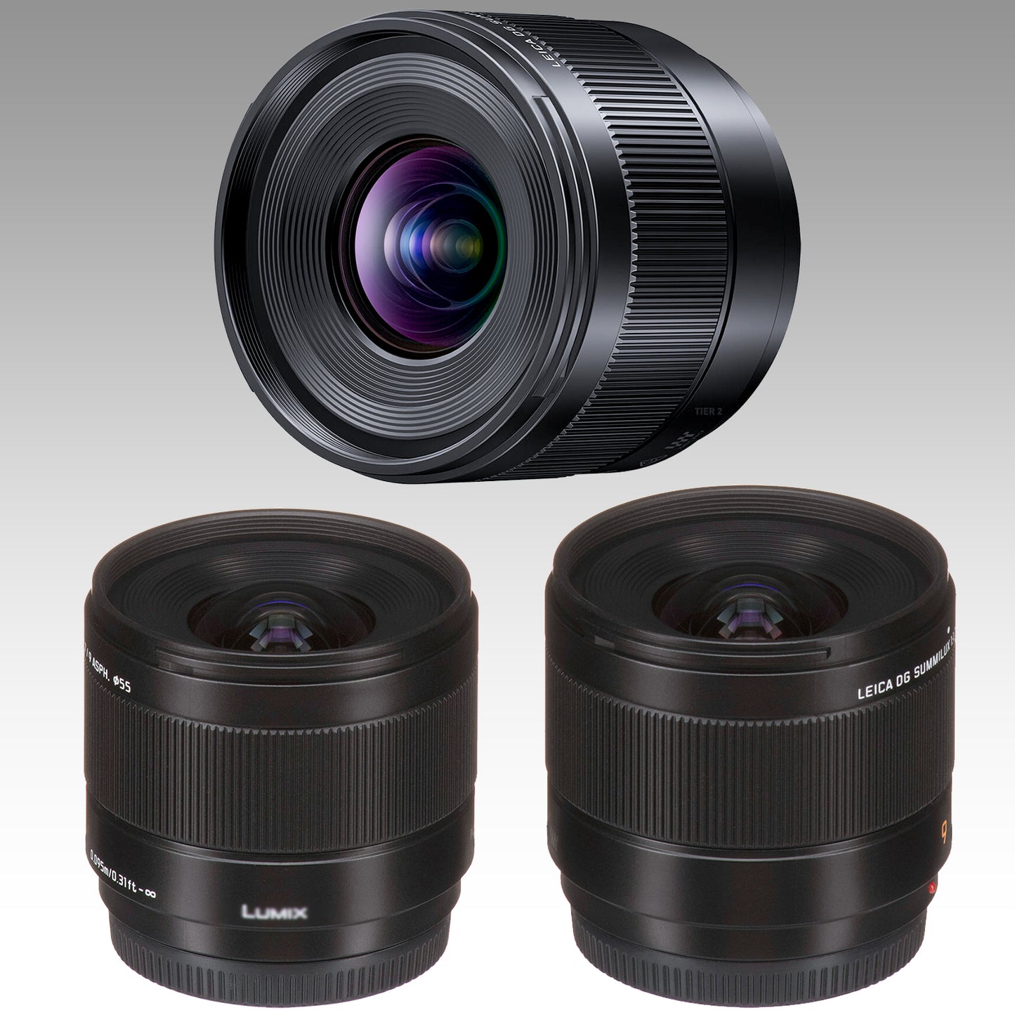 Ultimaxx Advanced Panasonic Leica DG Summilux 9mm f/1.7 ASPH. Lens Bundle - Includes: 0.43x Wide-Angle Lens Attachment, 3PC Protective Filter Kit & Much More (17pc Bundle)