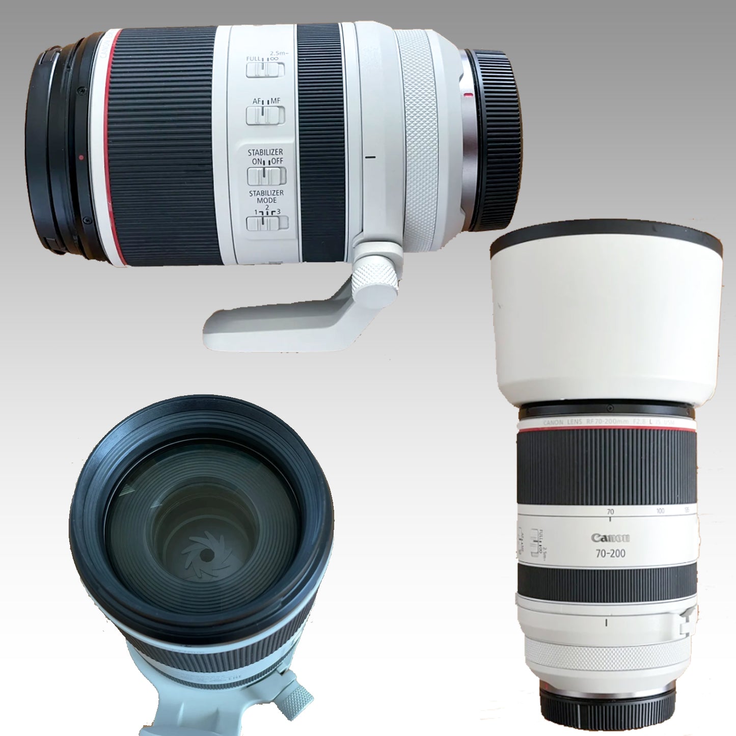 Ultimaxx Essential Canon RF 70-200mm f/2.8L IS USM Lens Bundle - Includes: Protective UV and CPL Filters & More (11pc Bundle)