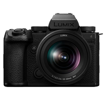 Panasonic LUMIX S5IIX Mirrorless Camera with LUMIX S 20-60mm f/3.5-5.6 Lens and LUMIX S 85mm f/1.8 Lens