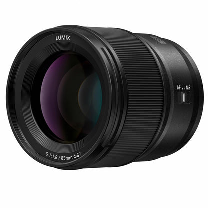 Panasonic LUMIX S5IIX Mirrorless Camera with LUMIX S 20-60mm f/3.5-5.6 Lens and LUMIX S 85mm f/1.8 Lens