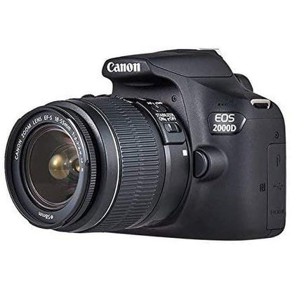 SSE Canon EOS 2000D (T7) EF-S 18-55mm is II Kit with Canon EF 50mm f/1.8 STM Lens and Basic Lens Accessory Bundle - Includes: 500mm Telephoto Preset Lens, Professional EF T-Mount and Much More