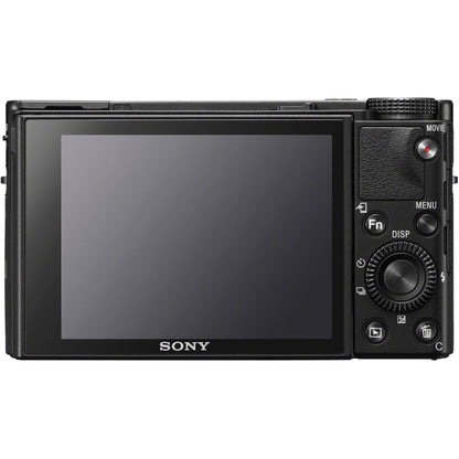 Sony Cyber-shot DSC-RX100 VII Digital Camera with Essential Accessory Bundle: SanDisk 64GB Ultra SDXC, 2x Extended Life Replacement Batteries with Travel Charger & More