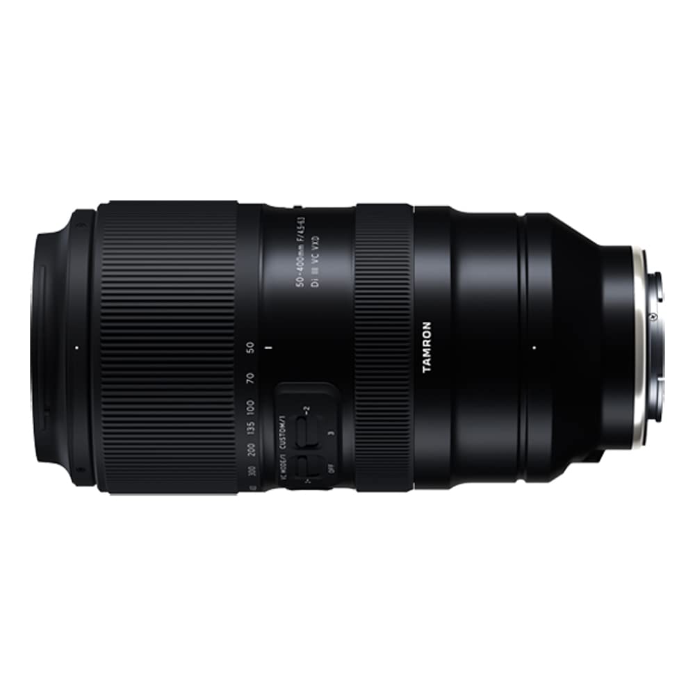 Tamron AFA067S700 50-400mm F/4.5-6.3 Di III VC VXD Telephoto Lens for Sony E-Mount Bundle with Lexar 64GB High-Performance 800x UHS-I SDHC Memory Card Blue Series