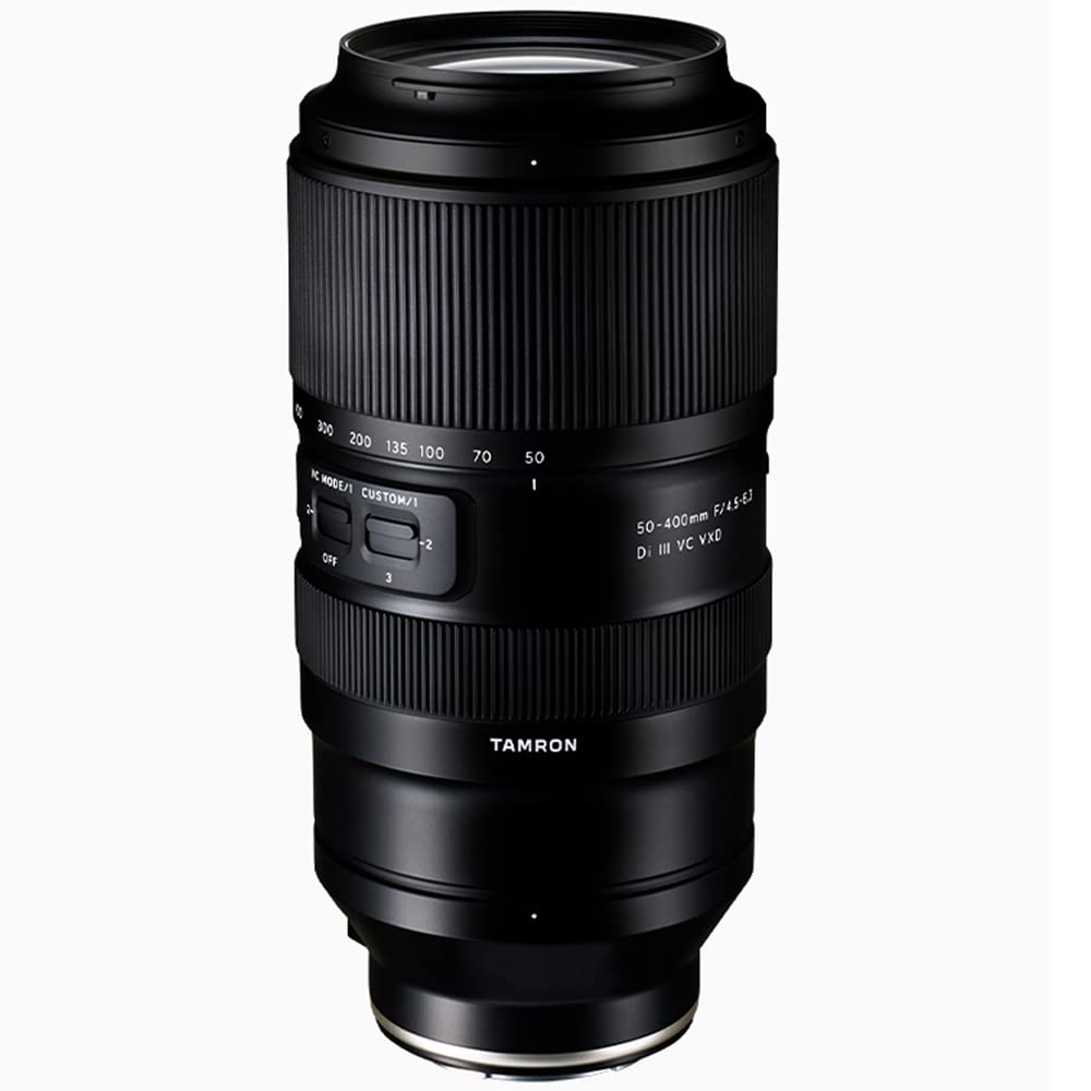 Tamron AFA067S700 50-400mm F/4.5-6.3 Di III VC VXD Telephoto Lens for Sony E-Mount Bundle with Lexar 64GB High-Performance 800x UHS-I SDHC Memory Card Blue Series