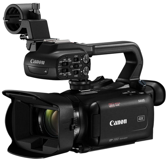ACELL MOBILITY Canon XA65 Pro UHD 4K Camcorder with 32GB Memory Card + UV Filter + Cleaning Kit
