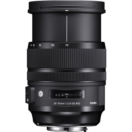 Sigma 24-70mm f/2.8 DG OS HSM Art Lens for Nikon F, SanDisk 128GB Extreme PRO UHS-I SDXC Memory Card and More (5 Items)