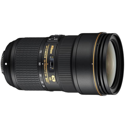 Nikon D850 DSLR Camera with AF-S NIKKOR 24-70mm f/2.8E ED VR Lens