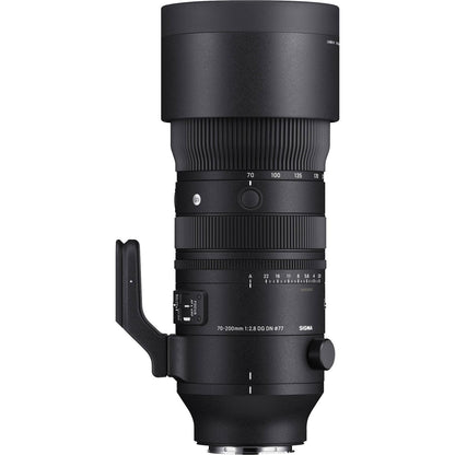 Sigma 70-200mm f/2.8 DG DN OS Sports Lens (Sony E) + Camera Case + 3pc Filters + Cap Keeper + Cleaning Kit + More (13pc Bundle)