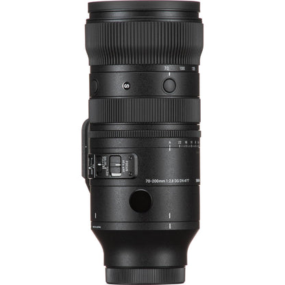 Sigma 70-200mm f/2.8 DG DN OS Sports Lens (Sony E) + Camera Case + 3pc Filters + Cap Keeper + Cleaning Kit + More (13pc Bundle)