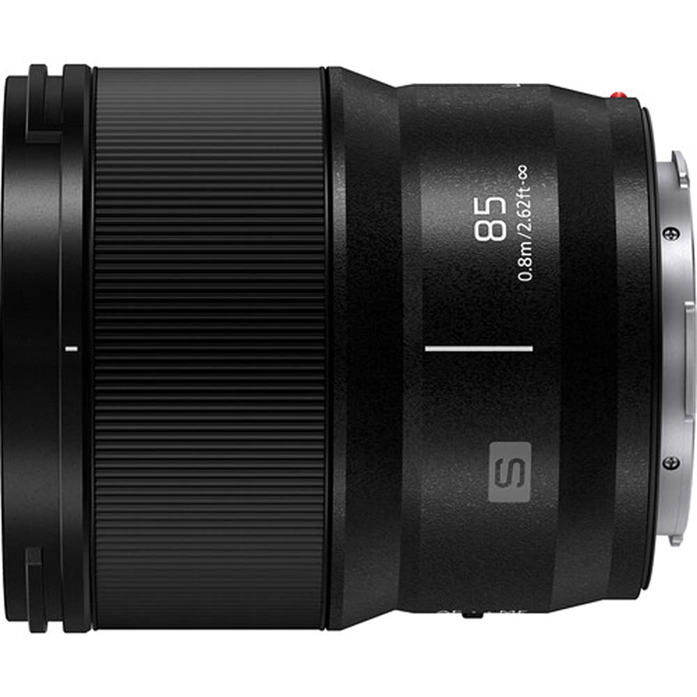 Panasonic S-S85 LUMIX S 85mm f/1.8 L-Mount Interchangeable Lens for Mirrorless Cameras Bundle with Lexar Professional 633x 64GB UHS-1 Class 10 SDXC Memory Card