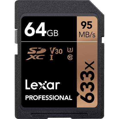 Panasonic S-S85 LUMIX S 85mm f/1.8 L-Mount Interchangeable Lens for Mirrorless Cameras Bundle with Lexar Professional 633x 64GB UHS-1 Class 10 SDXC Memory Card