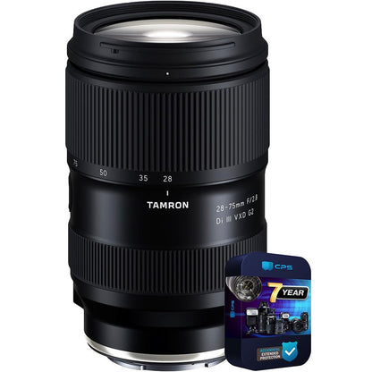 Tamron AFA063Z700 28-75mm F2.8 Di III VXD G2 Lens for Nikon Z-Mount Full-Frame Mirrorless A063 Bundle with 7 YR CPS Enhanced Protection Pack