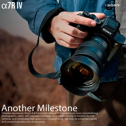 Sony Alpha a7R IV A Full-Frame Mirrorless Camera Bundle with 28-70mm Interchangeable Standard Zoom Lens (2 Items) (Renewed)