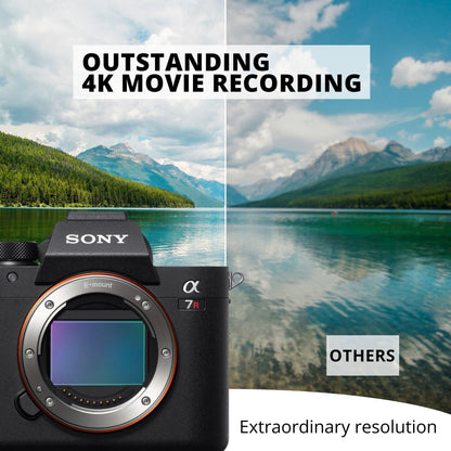 Sony Alpha a7R IV A Full-Frame Mirrorless Camera Bundle with 28-70mm Interchangeable Standard Zoom Lens (2 Items) (Renewed)