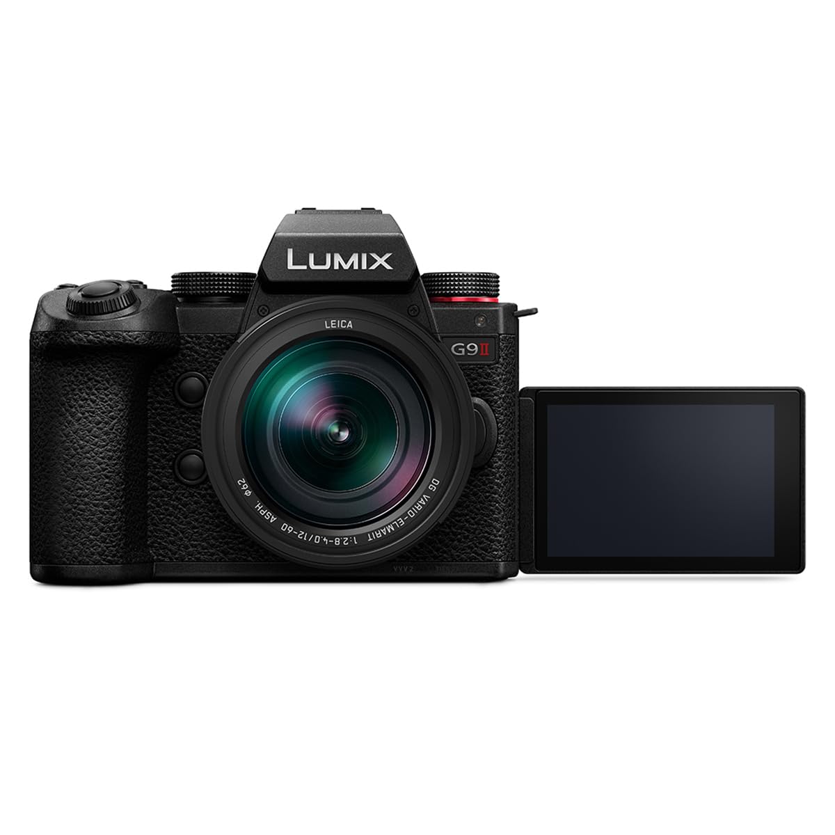 Panasonic Lumix G9 II Mirrorless Camera with Leica DG 12-60mm f/2.8-4 Lens Bundle Lumix G 25mm f/1.7 Aspherical Lens, Shoulder Bag