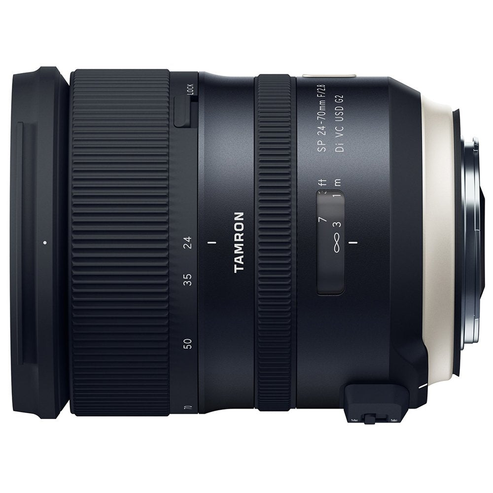 Tamron AFA032C-700 SP 24-70mm f/2.8 Di VC USD G2 Lens for Canon Bundle with Tamron TAP-in Console Lens Accessory, 64GB Memory Card and Accessories (7 Items)