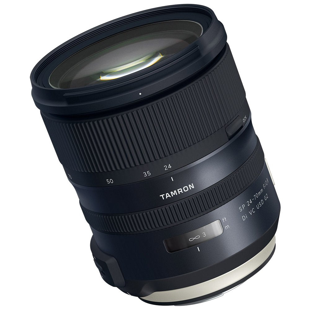 Tamron AFA032C-700 SP 24-70mm f/2.8 Di VC USD G2 Lens for Canon Bundle with Tamron TAP-in Console Lens Accessory, 64GB Memory Card and Accessories (7 Items)