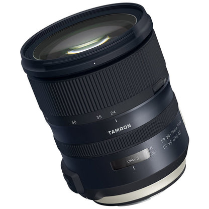 Tamron AFA032C-700 SP 24-70mm f/2.8 Di VC USD G2 Lens for Canon Bundle with Tamron TAP-in Console Lens Accessory, 64GB Memory Card and Accessories (7 Items)