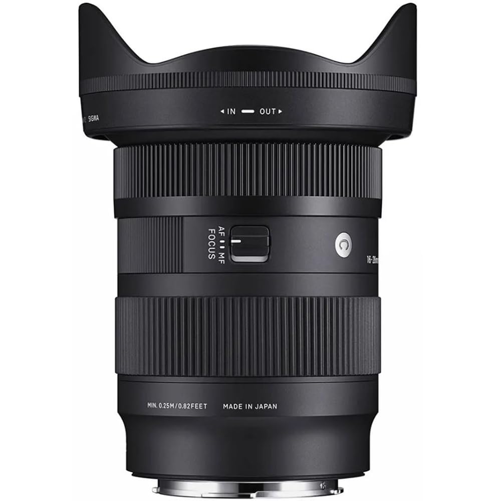 Sigma 206965 16-28mm F2.8 DG DN Contemporary Lens for Sony E Mount Bundle with Lexar 128GB High-Performance 800x UHS-I SDXC Memory Card
