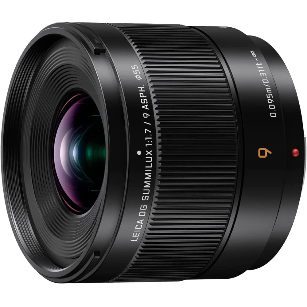 Panasonic H-X09 Leica DG Summilux 9mm f/1.7 ASPH Lens Bundle with Lexar Professional 633x 64GB UHS-1 Class 10 SDXC Memory Card