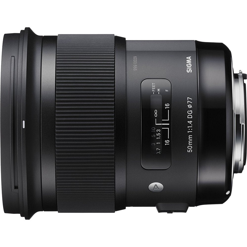 Sigma 50mm f/1.4 DG HSM Art Lens for Sony E Mount Cameras (311-965) with Sandisk Extreme PRO SDXC 128GB UHS-1 Memory Card