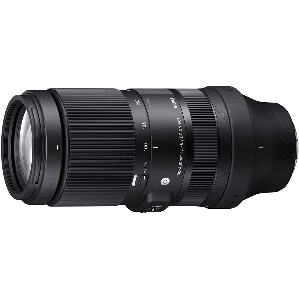 Sigma 750965 100-400mm F5-6.3 DG DN OS Contemporary Full Frame Lens for Sony E Mount Bundle with Lexar Professional SDHC/SDXC 1667x UHS-II 64GB Memory Card