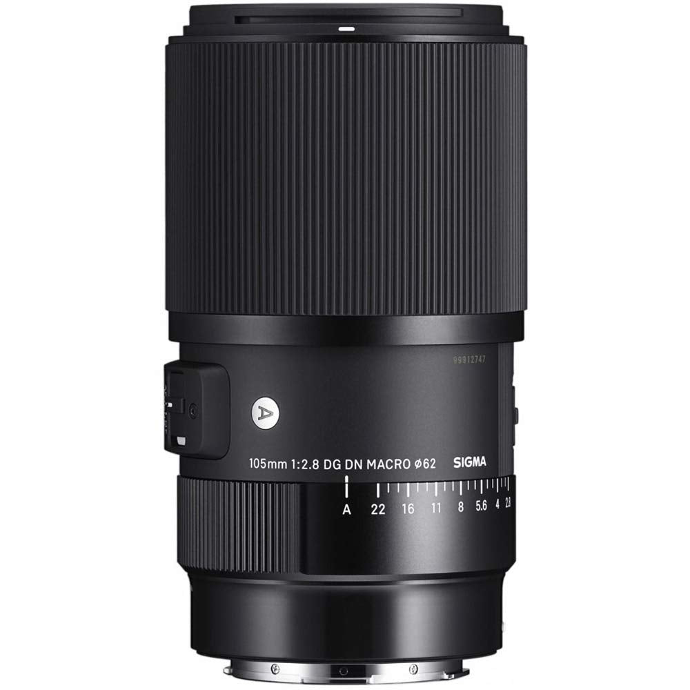 Sigma 260965 105mm F2.8 Art DG DN Macro Lens for Sony E Mount Full Frame Mirrorless Bundle with Sandisk 128GB Extreme SD Memory UHS-I Card